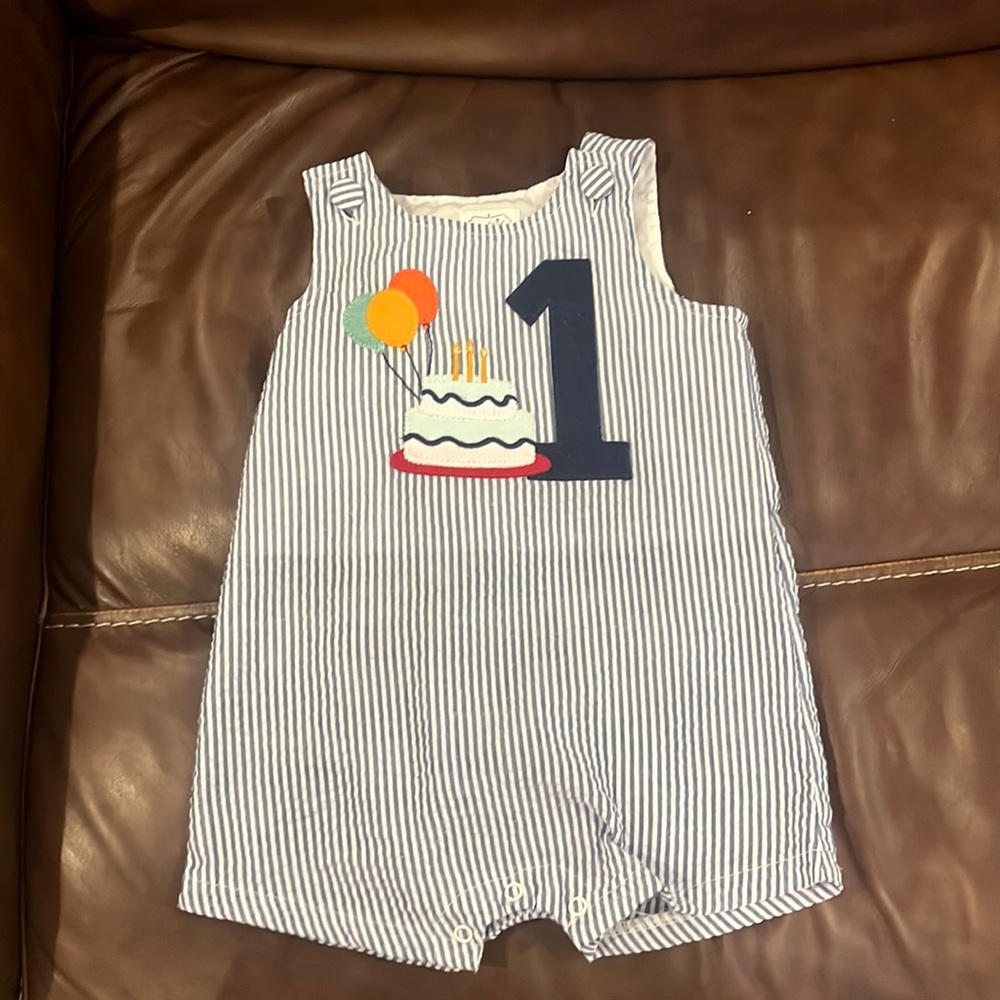 Mud Pie first birthday Jon Jon